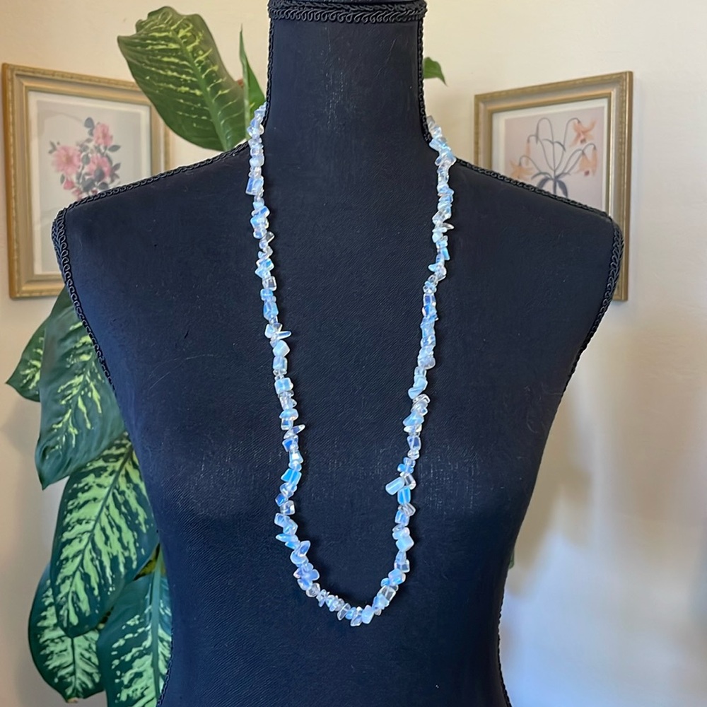Holographic Quartz Necklace